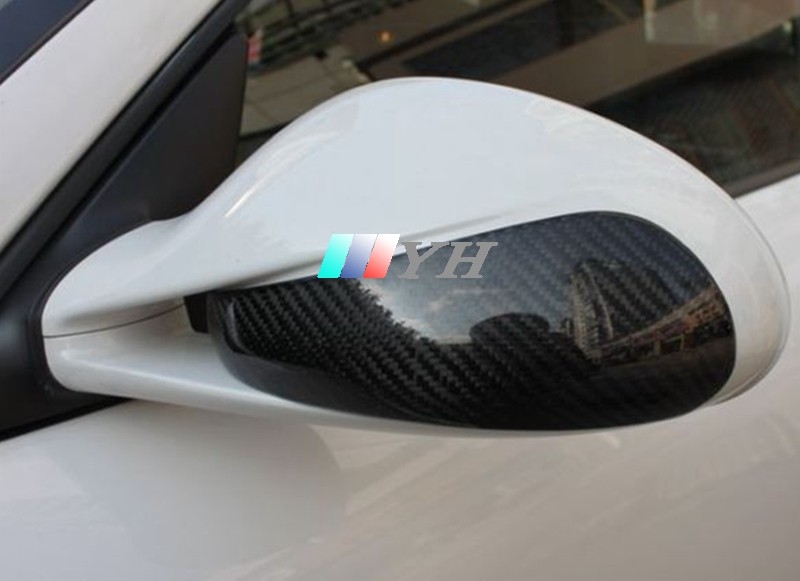 Suitable for carbon fiber Porsche 2006-2012 Cayman 987 car modification rear mirror cover