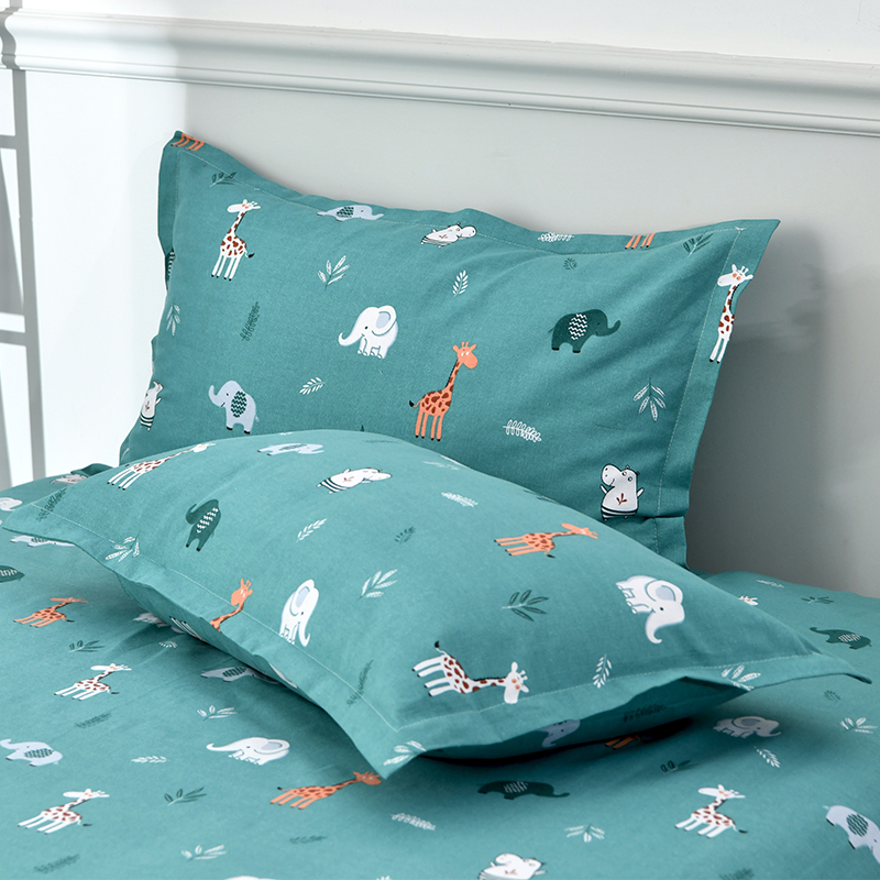 Pure cotton thickened old coarse cloth pillowcase a pair of cotton household single pillowcase whole head cover pillow leather 48x74