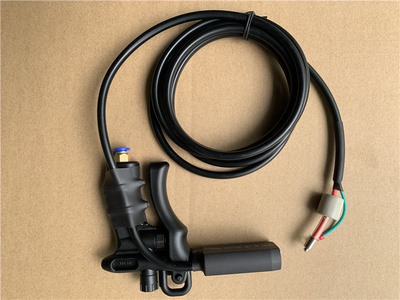 Electrostatic dust removal gun flat head except static gun electrostatic blown dust gun