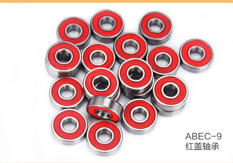 Ván trượt nhập khẩu NAVA ABEC-9 mang 608 thép mạ crôm cá nhỏ tấm dài mang bốn bánh phụ kiện ván trượt - Trượt băng / Trượt / Thể thao mạo hiểm xe trượt patin