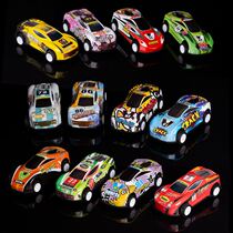 Childrens toy car boys and girls Mini back alloy simulation car model kindergarten toy police car sports car