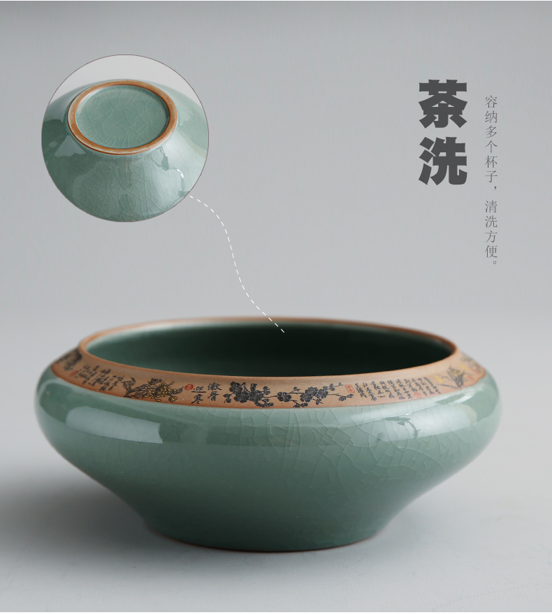 Bo yao, the elder brother of the Japanese tea set ceramic up open a piece of ice crack glaze retro household contracted your up of a complete set of tea cups