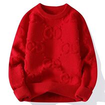 2024 New Winter Thick Warm Cashmere Sweater Men High End Lux