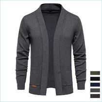 2024 New Winter Cotton Cardigan for Men Quality Mens Sweater