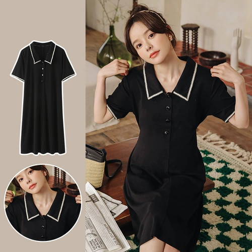 Летнее платье для беременных, модная летняя тонкая качественная юбка, летняя одежда