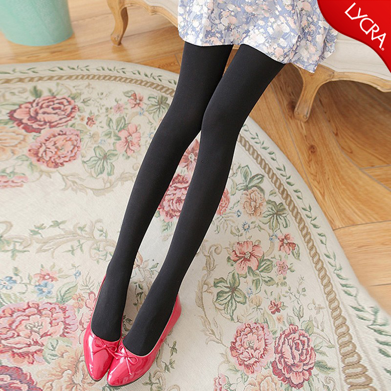 Midori pregnant women's stockings spring and summer thin section pantyhose for pregnant women, black underwear, adjustable foot-stepping one-piece socks