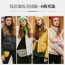 Yessing nữ short down 2018 mùa thu đông mới thể thao và giải trí trùm đầu ấm áp dịch vụ bánh mì xuống áo khoác