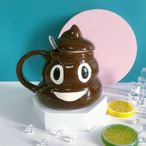 New Peculiar Dork Poo ceramic cup whole demagoguery poo poo poo poo poo poo shit mark cup birthday gift shit.