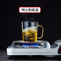 Mark Cup Glass Tea Cup Tea Tea Set Tea Water Cup Hammer foam Flower Tea Water cup Coffee Milk Juice Cup Plus