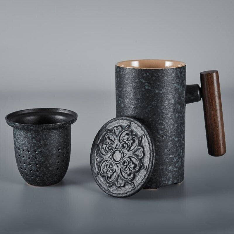 Tea Cup Mark Cup Ceramic Tea Tea Cup Birthday Gift Men Gifts to Father's Customer Teacher's boyfriend