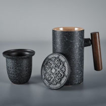 Tea Cup Mark Cup Ceramic Tea Tea Cup Birthday Gift Men Gifts to Fathers Customer Teachers boyfriend