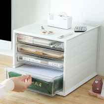 Desk containing box drawer containing box desk surface finishing cosmetics storage box Students Dormitory Stationery