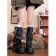 Trouser Boots Women's 2025 New Summer Thick-Soled Increased No-Knee Boots Sweet Cool Style Hot Girl High Knight Boots