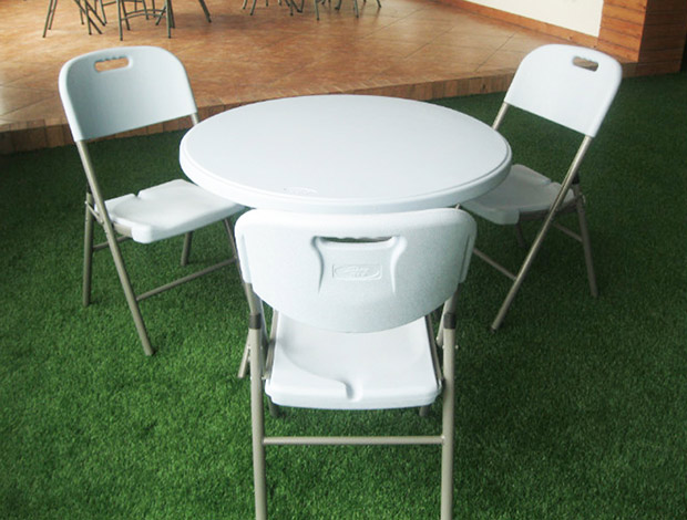 Gia cố bàn ăn nhỏ tròn bàn ăn đơn giản nhà nhỏ căn hộ bàn ăn tròn ngoài trời bàn di động bàn đàm phán - Bàn bàn học cho trẻ