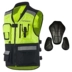 Motoboy Jersey Xe máy nam Phản quang Vest Clip Vest Quần áo Racing Đầu máy Mobs Đi bộ đêm Bảo vệ ngực - Xe máy Rider thiết bị đai đeo đầu gối Xe máy Rider thiết bị
