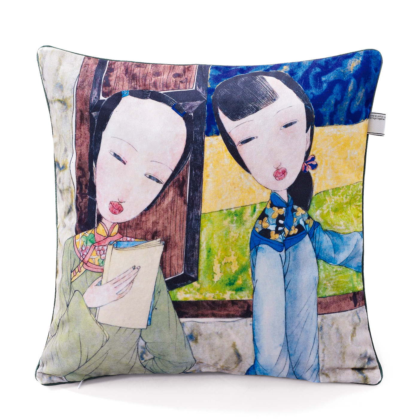 Modern home cushion mat lady hotel café office sofa bed head and pillow with pillow