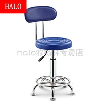  Pulley stool Small round stool Mobile milk tea shop fashion seat pulley Pulley Coffee jewelry wall chair lift Bar