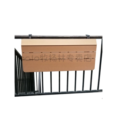 Балконный перила висящий стол подвеса для легкого подвесного компьютера дома маленький бар творческий подъемник