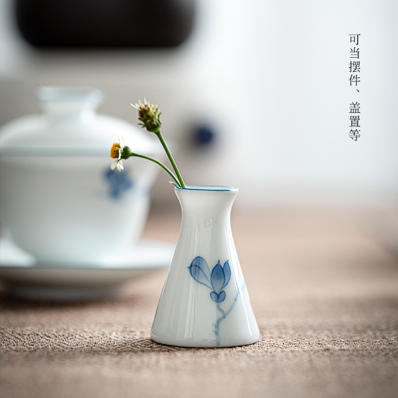 Thin foetus tureen kung fu tea sets tea cups porcelain white porcelain of a complete set of demand flower porcelain tureen tea gift box packaging