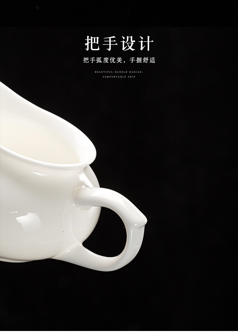 Ceramic appliance with fair keller make tea and a cup of tea is white jade porcelain filtering sea kung fu tea tea tea accessories