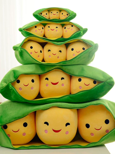 Милая гороховая подушка, плюшевая кукла, игрушка, подарок на день рождения
