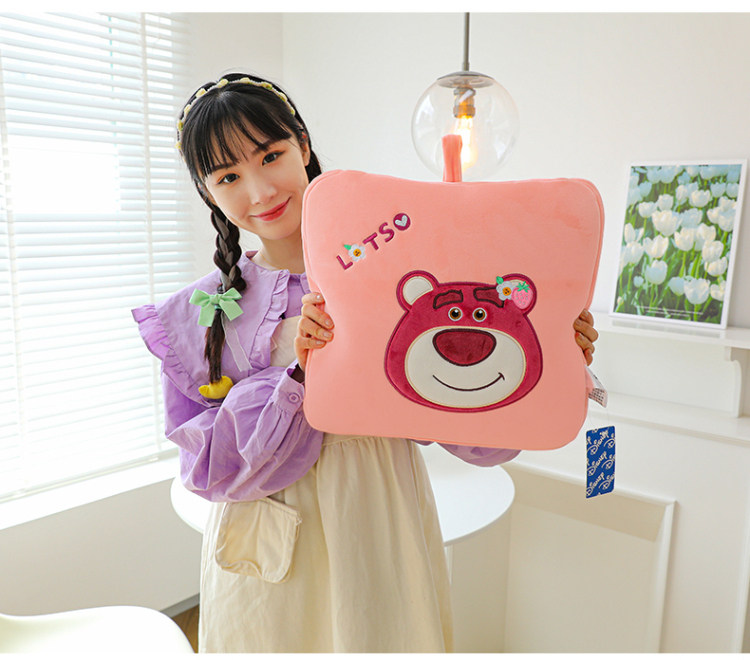 подушки-одеяла 米奇抱枕毯子二合一午休被子两用车载办公室空调毯被枕头午睡神器