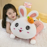 Милый кролик, подушка для сна, плюшевая игрушка, тряпичная кукла, кукла-кролик, популярно в интернете, подарок на день рождения