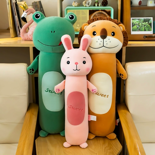 Милый плюшевый кролик, подушка для сна, тряпичная кукла