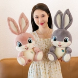 Плюшевая игрушка, милая тряпичная кукла, мультяшный плюшевый большой кролик