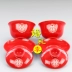 Tour du lịch của tôi Red Wedding Bong Tea Cup Wedding Happy Happy Hạnh phúc gấp đôi Cover Tea Set Khắc Quà cưới - Trà sứ bình pha trà có lõi lọc Trà sứ