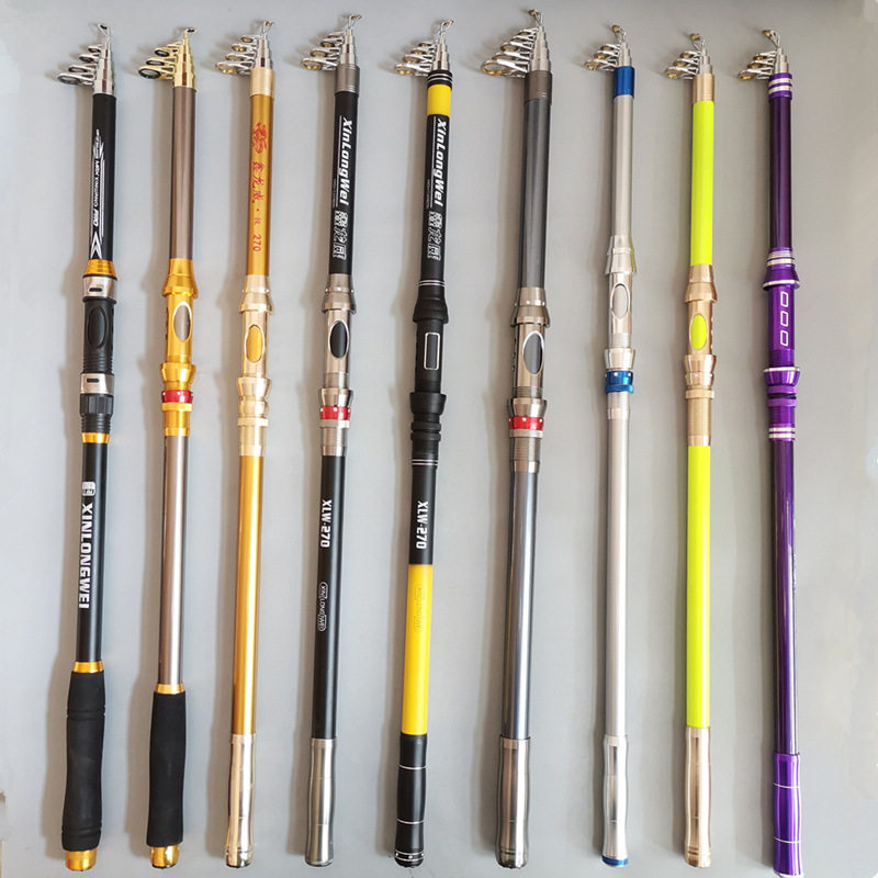 Fishing rod sea rod 2 1 m 2 7 m 3 6 m sea rod hard adjustment throwing rod throwing rod sea fishing rod fishing gear processing order OEM
