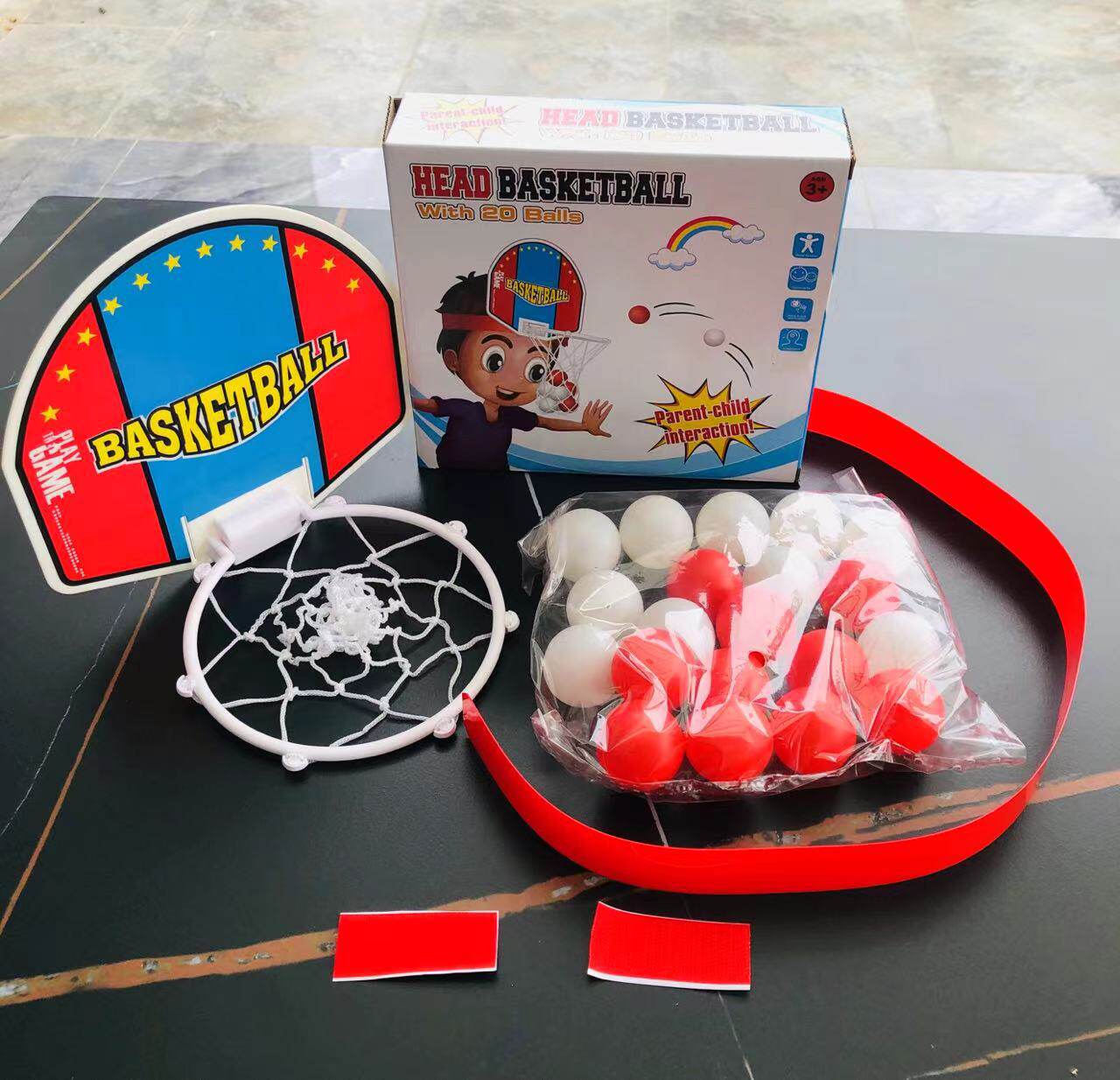 Роман ребенок головы пластик баскетбол доска творческий в корзину игрушка комнатный отцовство игра физическая культура статьи 无品牌/无注册商标 