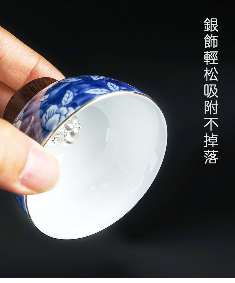 Blue and white porcelain tea set contracted Chinese tea taking of jingdezhen ceramic teapot teacup whole household kunfu tea