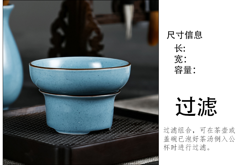 Lotus tea exchanger with the ceramics glaze ceramic kung fu tea set automatically suit household gift boxes of a complete set of tureen tea cups