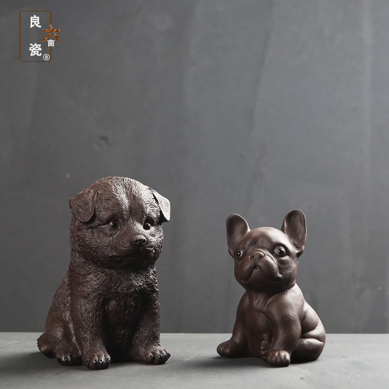 Yixing purple sand tea pet manual its the implies the along play tea tea tray tea furnishing articles transported goods arts and crafts