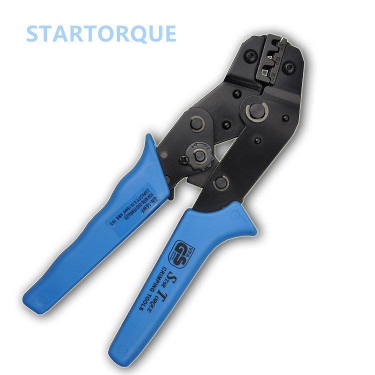 Toka European SN series pre-insulated terminal crimping pliers labor-saving ratchet crimping pliers cold-pressed bare terminal pliers