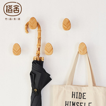 Orange house Nordic creative decoration hook Simple wall hanging coat hook Japanese hanging hook combination wall hanging hanger