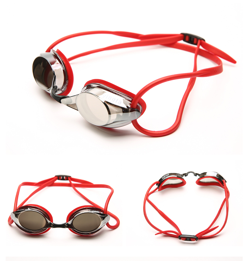 Yingfa 570 M anti-fog waterproof coating chrome-plated training racing swimming goggles for adults and children
