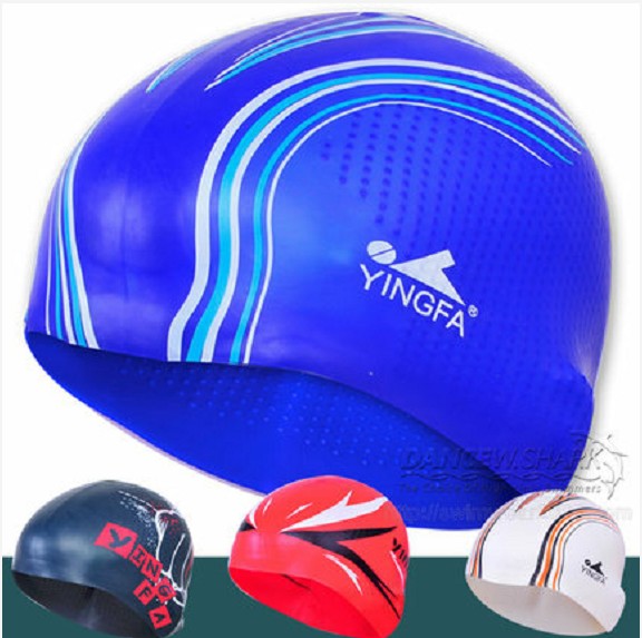 British Hair New Wrinkle-Free Granular Silicone Waterproof Anti-Slip Swimming Cap Male And Female Adult Children Universal