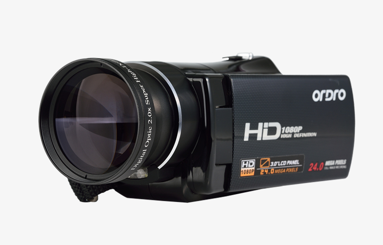 Ưu đãi đặc biệt mới Máy ảnh kỹ thuật số Ordro Ou Da HDV-V7 Camera HD DV toàn quốc