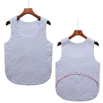 Male female pure cotton belly guard with stomach belly waistcoat warm vest adults sleeping and anti-cooling thickened adult underwear