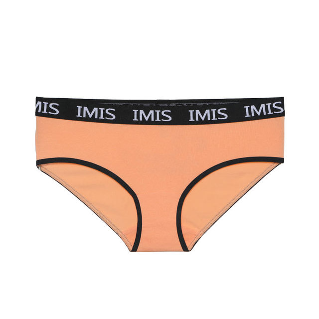 Aimeili IMIS underwear ຂອງແມ່ຍິງສະດວກສະບາຍຝ້າຍຄວາມຮູ້ສຶກ webbing ແອວຕ່ໍາ hip boxer ຄູ່ underwear IM23AVK1