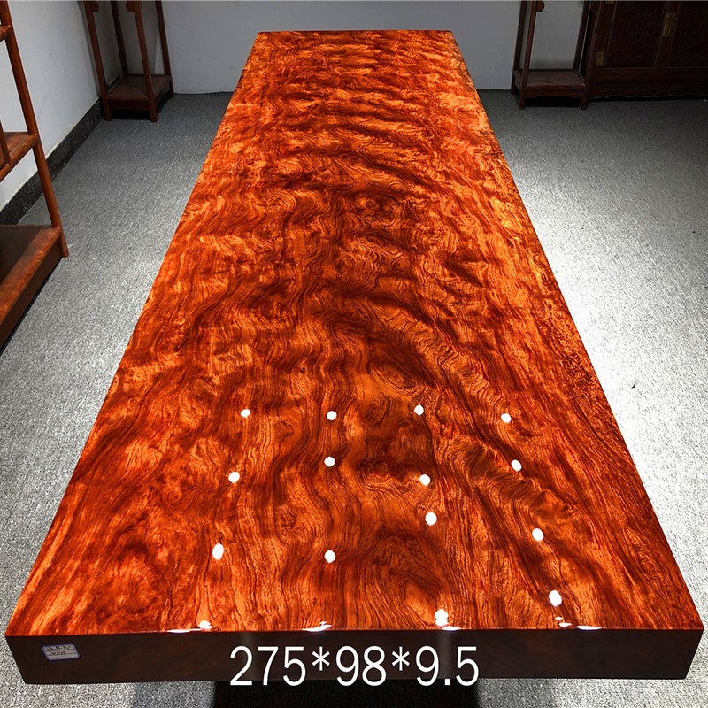 Size: 275-98-9 5 bar Flower solid wood large plate