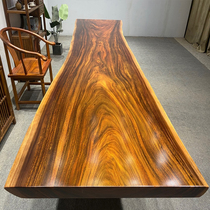 Size: 400 * 108 * 8 5 Okan solid wood large plate tea table tea table Whole Natural Side Office Conference Table Special Price