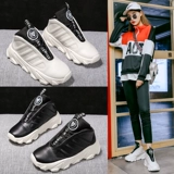 Баскетбольная спортивная обувь, универсальная нескользящая белая обувь на платформе, 2020