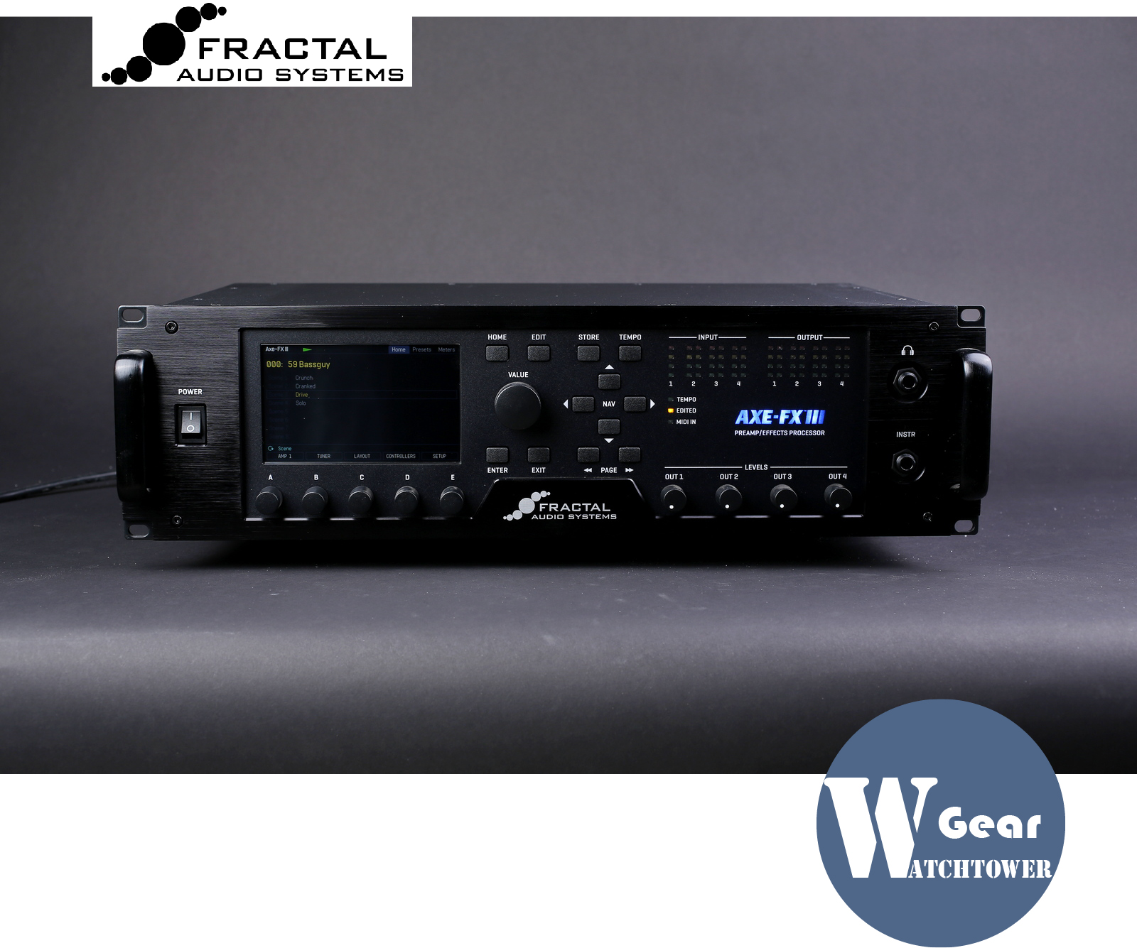 Spot Fractal Audio Axe-Fx III Mark II Rack Electric Guitar Front Stage Comprehensive Effectors