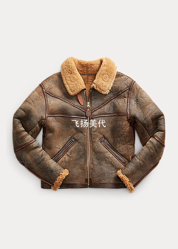 rrl shearling