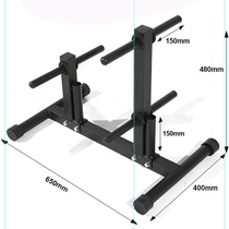 Decathlon dumbbell storage rack household barbell piece dumbbell piece rod large hole small hole storage rack dumbbell rack