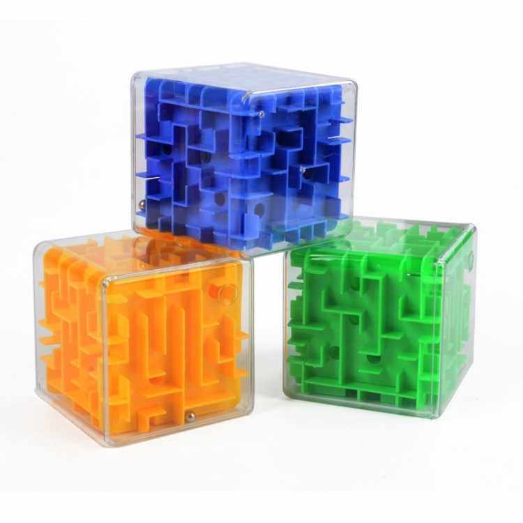 Develop intelligence children's puzzle 3D maze walking bead three-dimensional magic maze marble intellectual decompression Rubik's cube toy