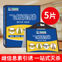  Keling insect control moth trap trap trap to kill moth midges rice insects rice noodles moth trap to kill small flying insects clothes moth stickers